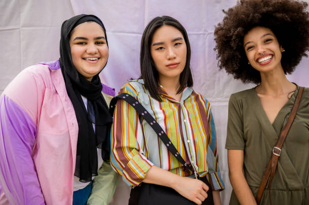 istock Portrait of three women 1340553638