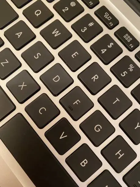 Photo of MacBook Air keyboard
