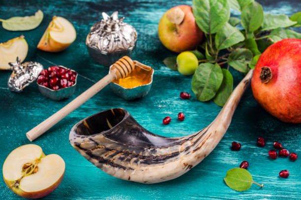 istock Rosh Hashanah holiday background 1340559339