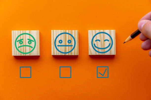Concepts of evaluation, rating increase, customer experience, contentment, and top outstanding services rating