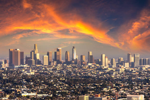 istock Panoramic view of Los Angeles 1340570306