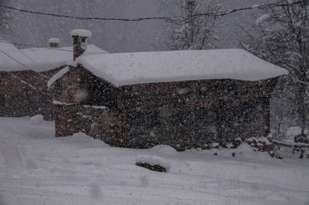 istock Winter scenery in Rize 1340573796