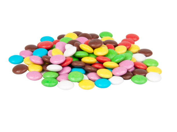 istock chocolate dragee in multicolor glaze isolated on the white background 1340574179