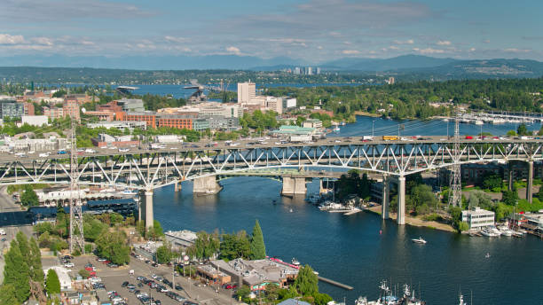 istock Ship Canal Bridge and University District in Seattle, Washington 1340575693