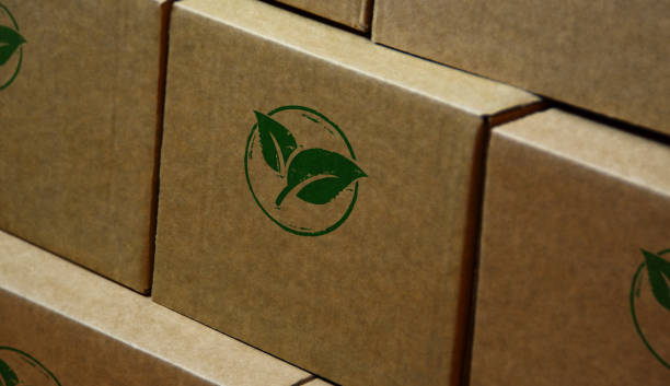 istock Green leaf eco friendly symbol stamp and stamping 1340576694