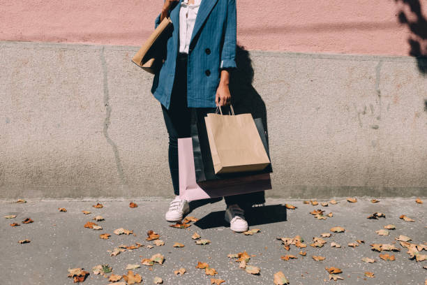 istock Unrecognizable Woman in Shopping 1340589269