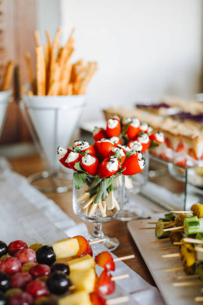 istock Canapes for party 1340589369