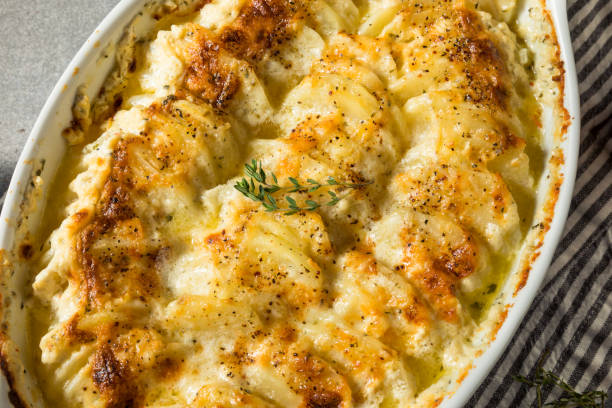 istock Homemade Creamy Scalloped Potatoes 1340589423