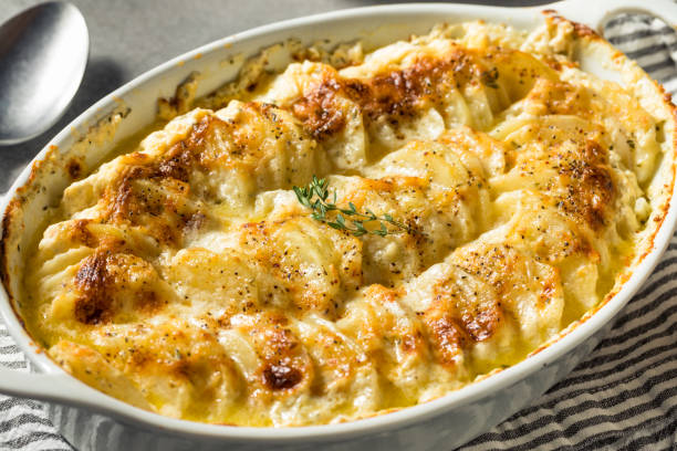 istock Homemade Creamy Scalloped Potatoes 1340589427