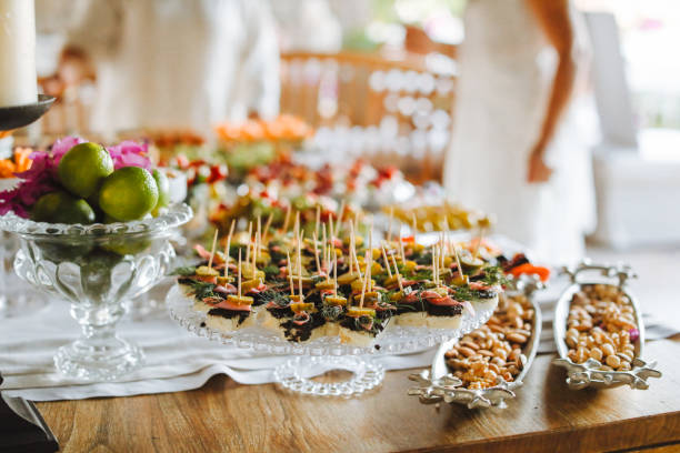 istock Canapes for party 1340589485