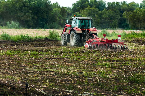 istock A pickup truck in a field 1340589706