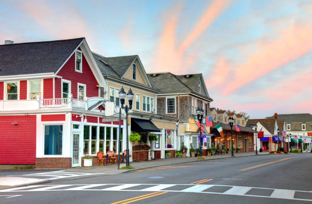 istock Main Street in Falmouth on Cape Cod 1340590594