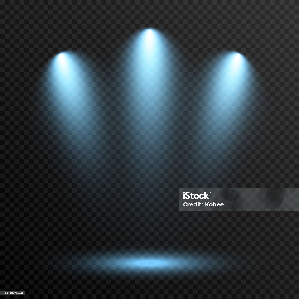Vector Light Source Vector Set Of Light Light Source Studio Lighting Stock Illustration ...