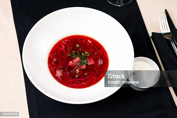 Foto de Sopa De Beterraba e mais fotos de stock de Alface - Alface, Almoço, Batatas Prontas