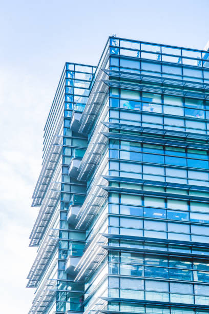 istock Corporate building in financial district 1340592631