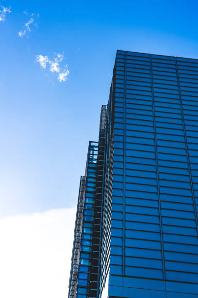 istock Corporate building in financial district 1340595571