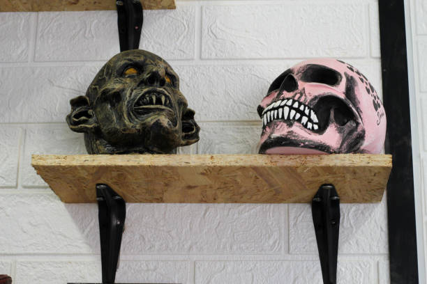 skull decoration for Halloween