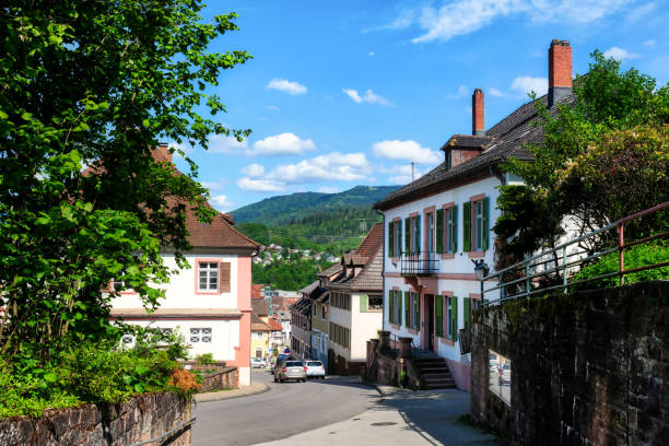istock Cityscape of Gernsbach, Black Forest, Germany 1340601275
