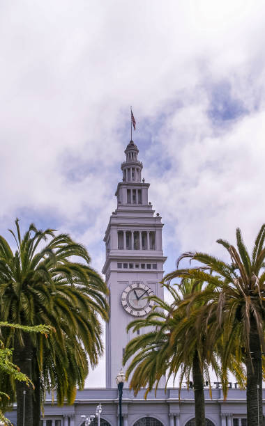 istock Clock tower of ferry building, San Francisco, CA, USA. 1340601405