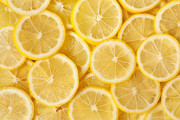 istock Healthy food, background. Lemon. 134060479
