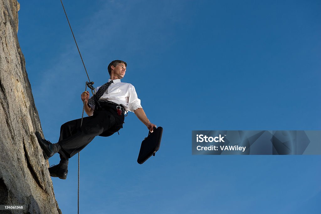 cliff - Foto de stock de Escalada libre de derechos