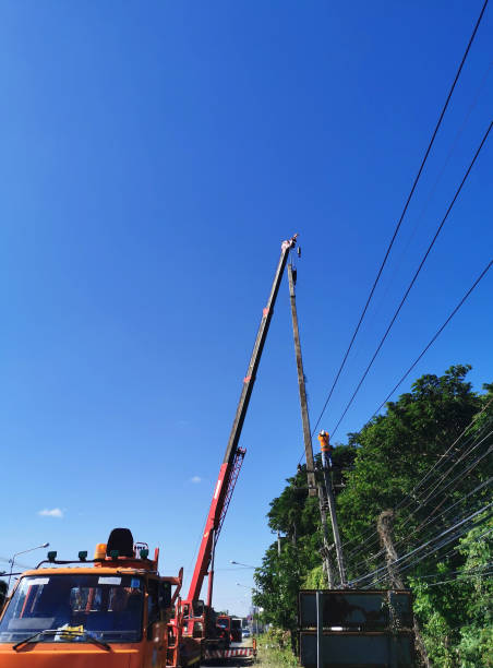 istock Repair electricity with a skilled technician 1340615352