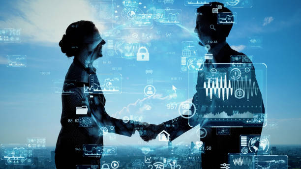 istock People network concept. Group of person. Teamwork. Human relationship. 1340617674