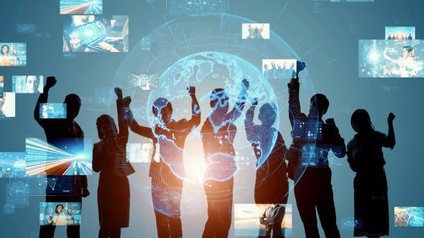 istock Business network concept. Success of business. Teamwork. Human resources. 1340617728