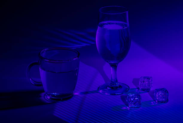 istock Glass of water with ice 1340646625