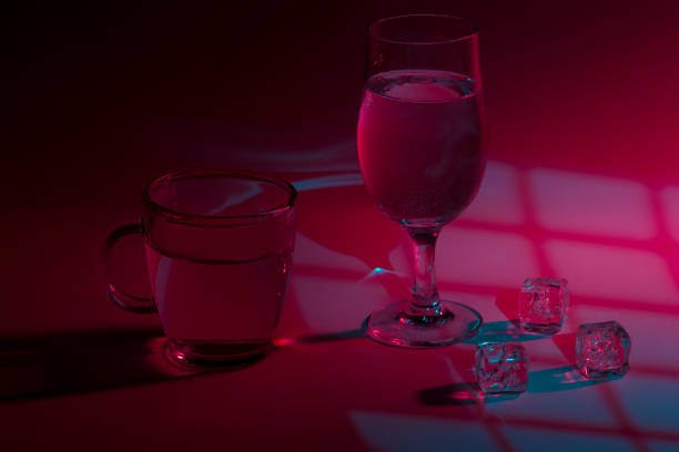 istock Glass of water with ice 1340646674