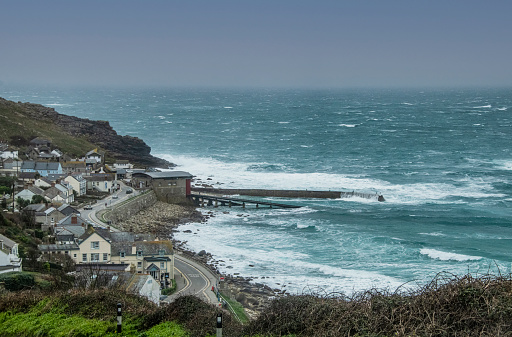 Lands End and Sennen Cornwall,fishing village