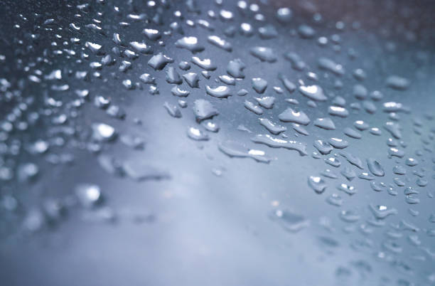 istock drops of water in close-up on gray background 1340655988