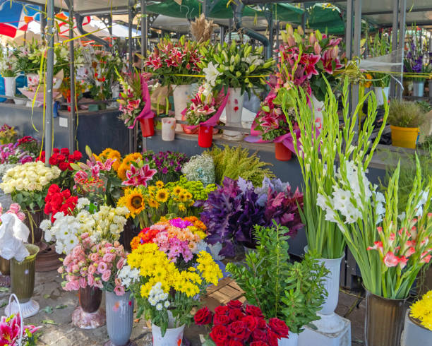 istock Fresh Flowers Market 1340662376