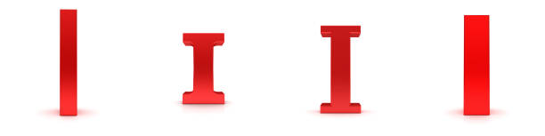 istock I letter red sign alphabet capital letter set 3d rendering characters types font graphic illustrations isolated on white background in high resolution for print and business presentations 1340664953