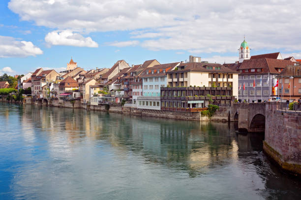 istock Panorama of Rheinfelden, Switzerland 1340665273