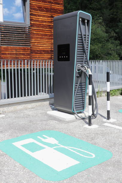 istock Charging station for electric vehicles 1340668792