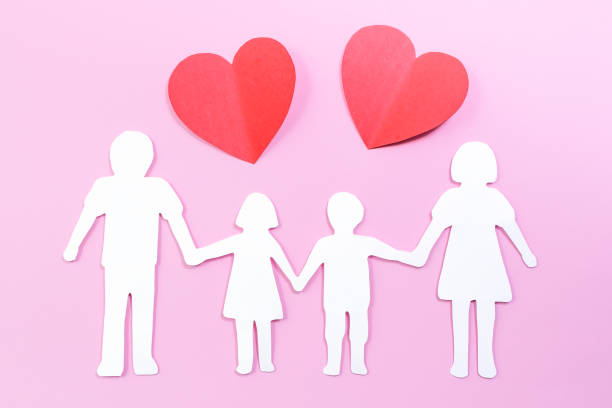 istock Paper cut family 1340669209