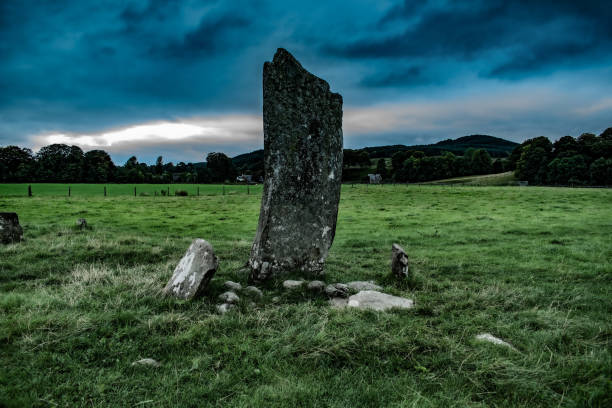 ancient architecture in Scotland old standing stones neolitical stone age