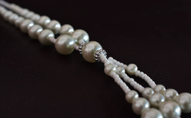 istock Pearl is a real pearl. for making jewelry 1340676616