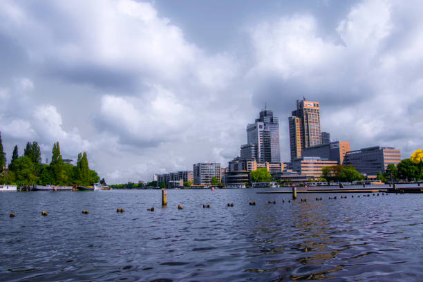 View From Park Somerlust At Amsterdam The Netherlands 25-5-2020