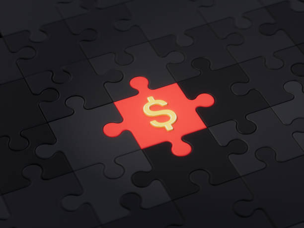 istock USD Different Unique Jigsaw Puzzle Piece Currency 3D Illustration Concept Render 1340683860