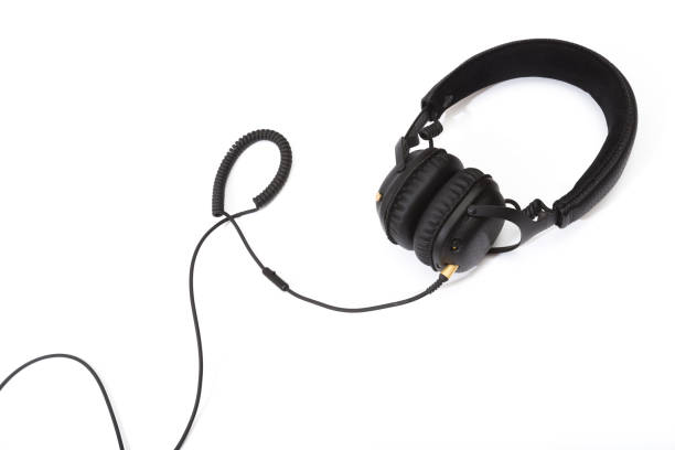 istock headphones isolated on white background - Image 1340683951
