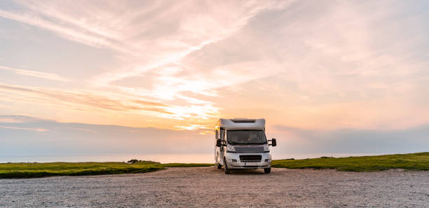 istock Motorhome on the coast 1340698300