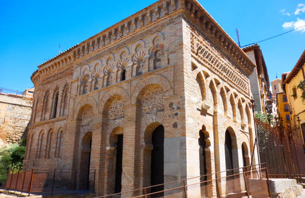 Toledo Cristo de Luz old Mosque in Castile La Mancha of Spain