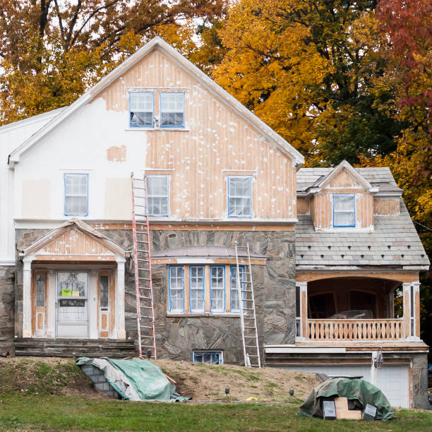 istock Exterior of House Being Painted 1340702910