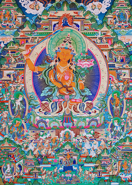istock buddha of thangka 134070742