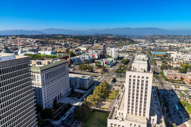 istock Panoramic view of Los Angeles 1340716653