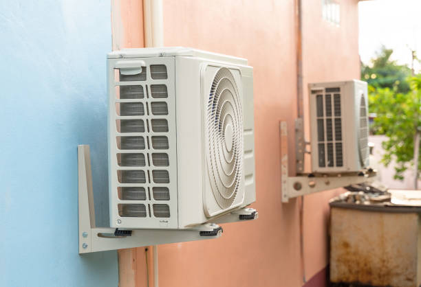 istock Condensing unit of air conditioning systems. 1340718843