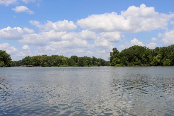 istock Flowing River in the Country 1340719651