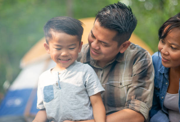 istock Filipino Family Camping 1340731916